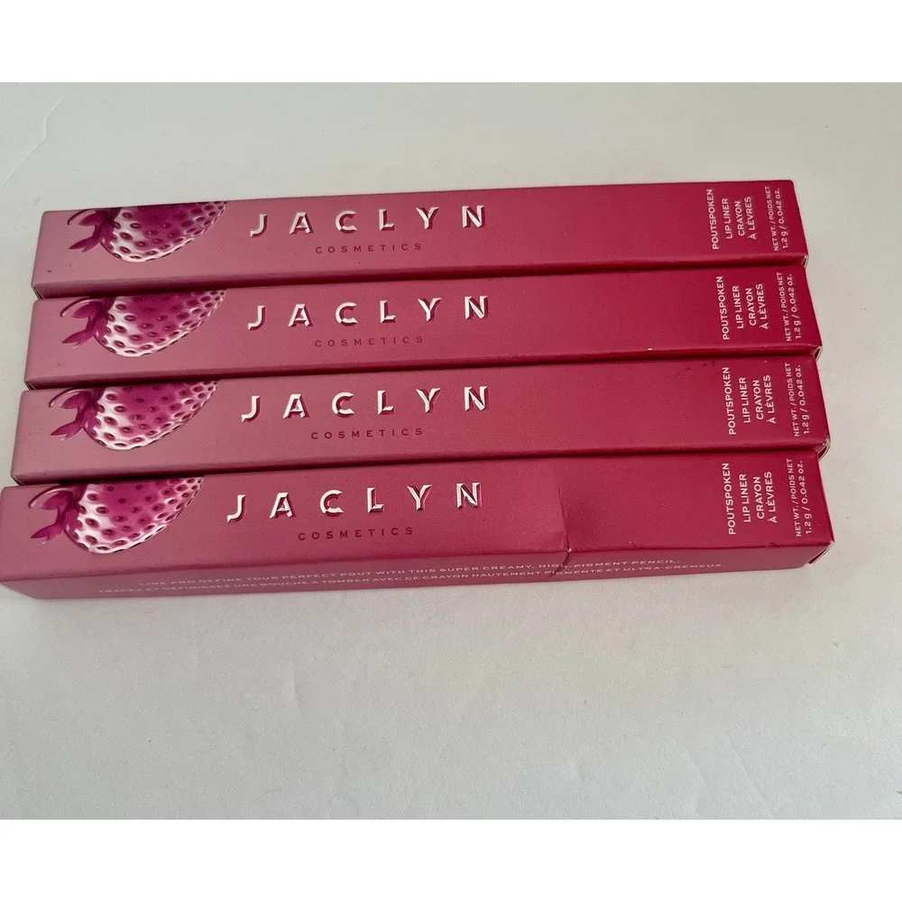 Lot Of 4 NIB Jaclyn Cosmetics Poutspoken Lip Liner Sugared (DISCONTINUED)‎